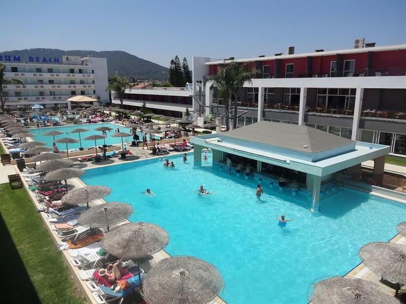 Forum Beach Lalyssos Esterno foto